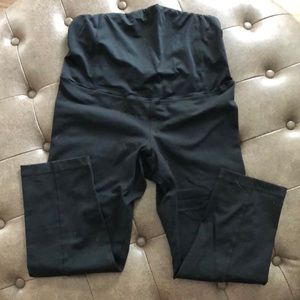 Maternity work out capri leggings